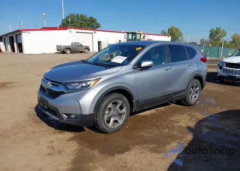2018 Honda Cr-V Ex-L/Ex-L Navi из США, поврежденный, VIN 7FARW2H81JE085157